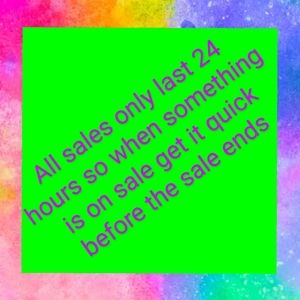 COPY - Every sale only last 24 hours